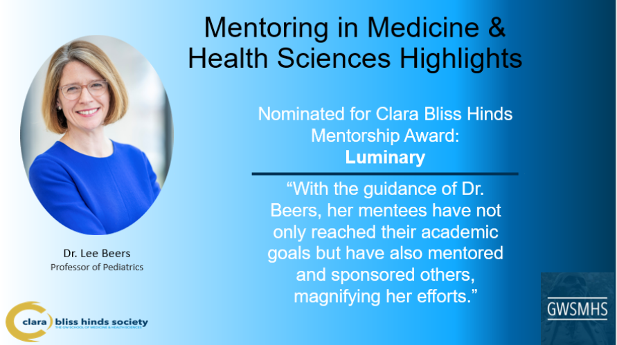 Dr. Lee Beers Luminary Category Dr. Lee Beers, Professor of Pediatrics (Children's)
