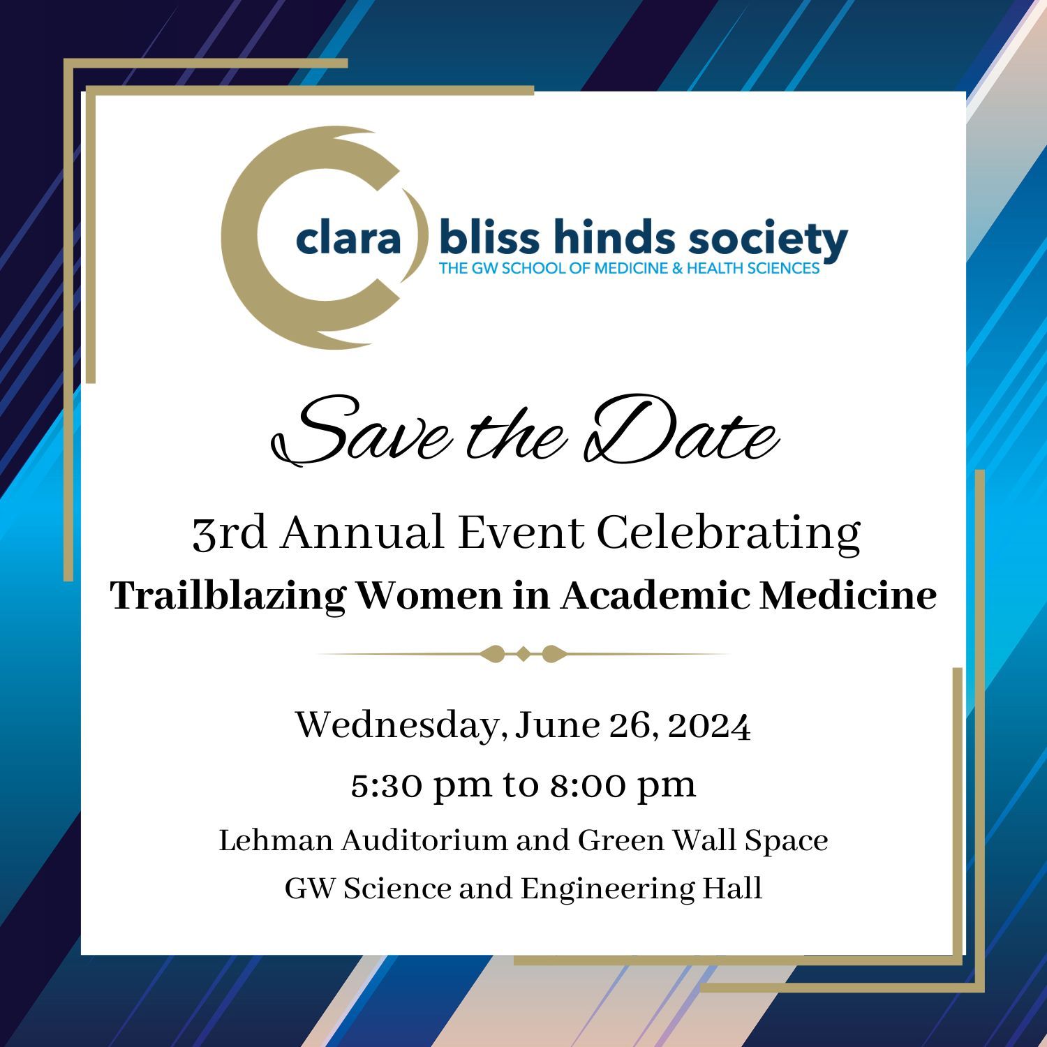 Clara Bliss Hinds Society 3rd Annual Event